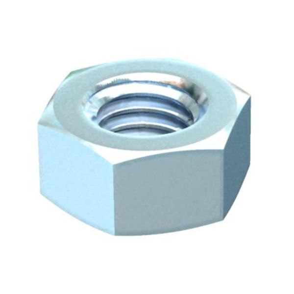 DIN934 M8 F Hexagonal nut to DIN 934 M8 image 1