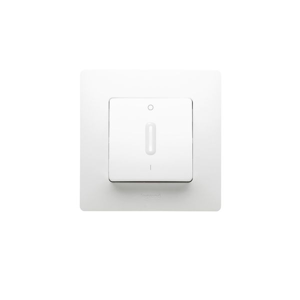 2 POLES LIGTHING SWITCH 20A CLAWS WHITE image 1
