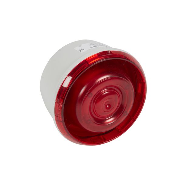 Sounder beacons - IP 65 - IK 07 - 90 dB - 12/24/48 V= - red image 1