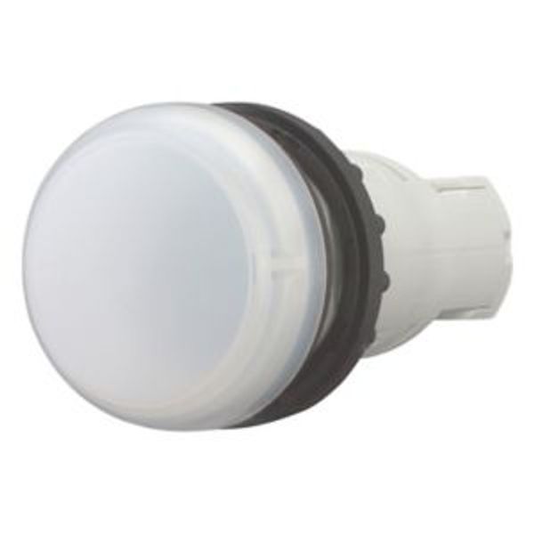 Indicator light, RMQ-Titan, Flush, without light elements, For filament bulbs, neon bulbs and LEDs up to 2.4 W, with BA 9s lamp socket, white image 2