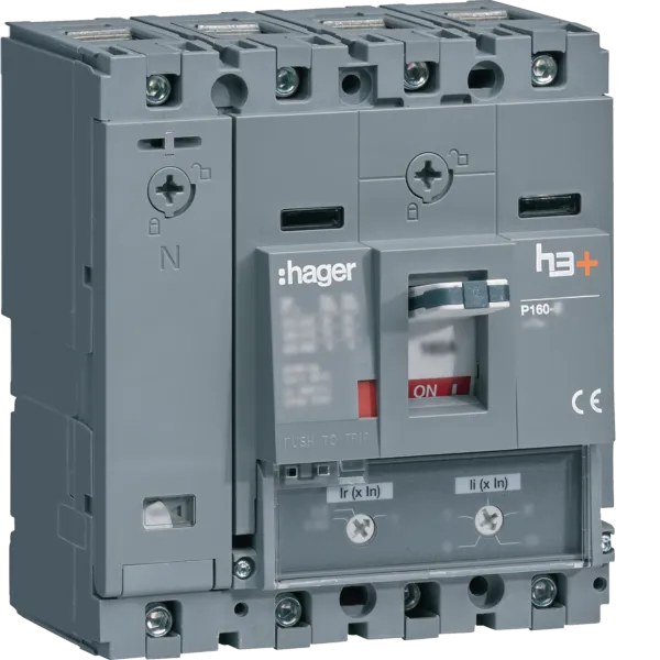 Circuit breaker P160 TM 4P-3D+N/2 100A 40kA image 1