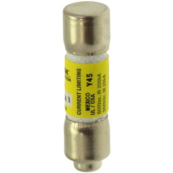 Fuse-link, LV, 1.25 A, AC 600 V, 10 x 38 mm, CC, UL, time-delay, rejection-type image 15