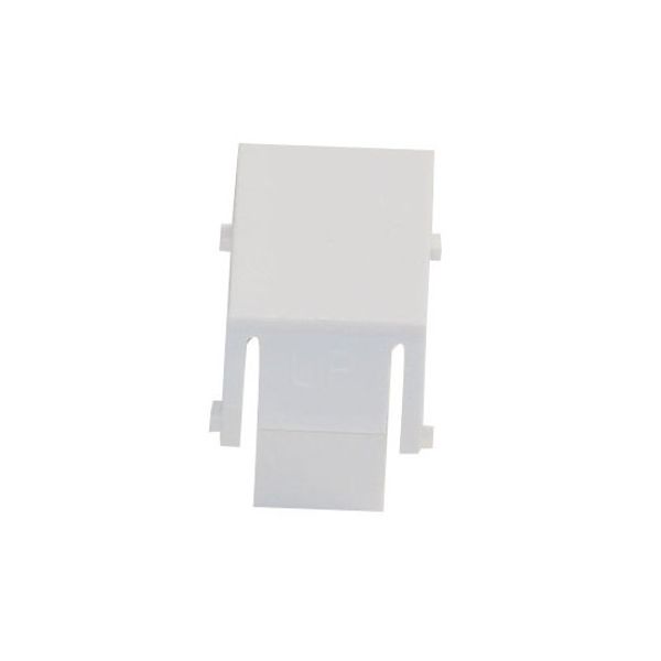 TOOLLESS LINE Blindcover for unused Patchpanel-Ports,RAL9010 image 1