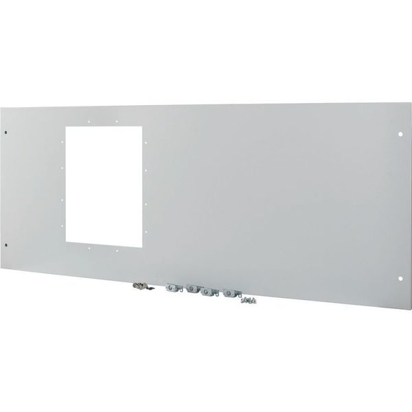 Front cover for IZM63, withdrawable, HxW=550x1350mm, grey image 4