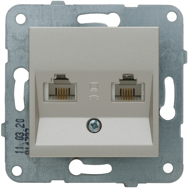Novella-Trenda Metallic White (Quick Connection) Door Otomatiği Switch image 1