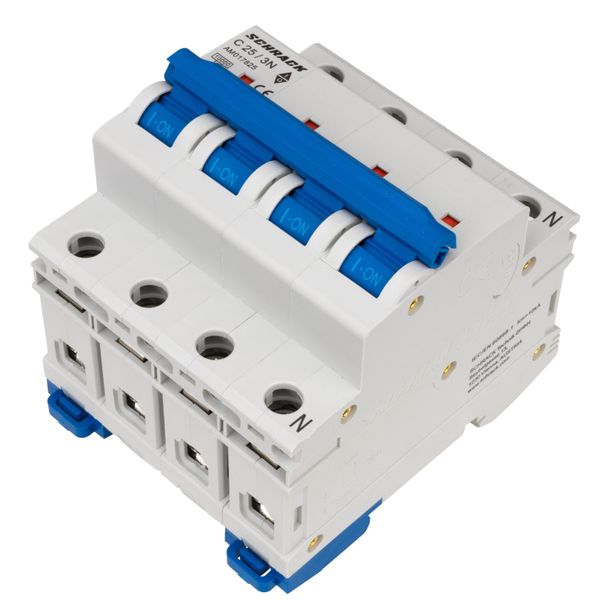 Miniature Circuit Breaker (MCB) AMPARO 10kA, C 25A, 3+N image 6