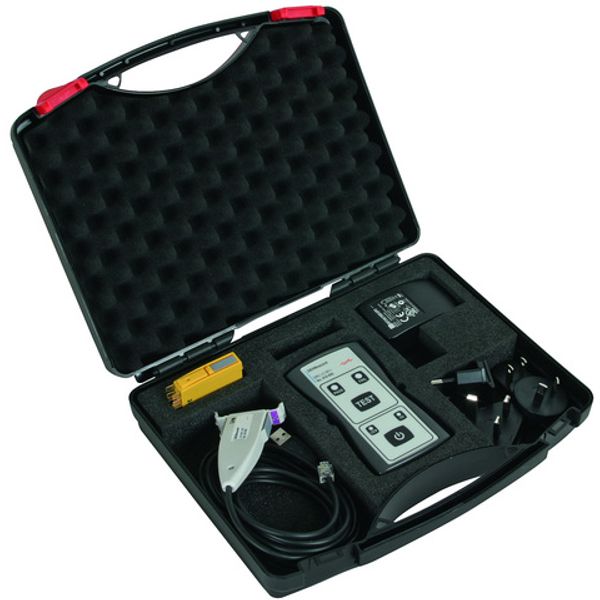 Portable test device DEHNrecord LC M1+ w. visual and acoustic indicati image 1