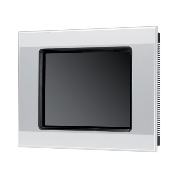 Single touch display, 10-inch display, 24 VDC, 640 x 480 px, 2x Ethernet, 1x RS232, 1x RS485, 1x CAN, 1x DP, PLC function can be fitted by user image 30