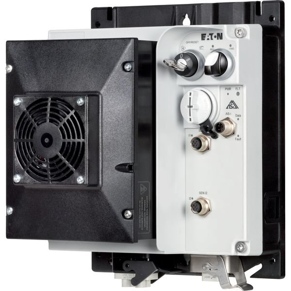 Speed controllers, 8.5 A, 4 kW, Sensor input 4, AS-Interface®, S-7.4 for 31 modules, HAN Q4/2, with braking resistance, with fan image 9