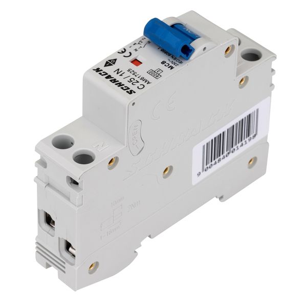 Miniature Circuit Breaker (MCB) AMPARO 6kA, C 25A, 1+N, 1MW image 4