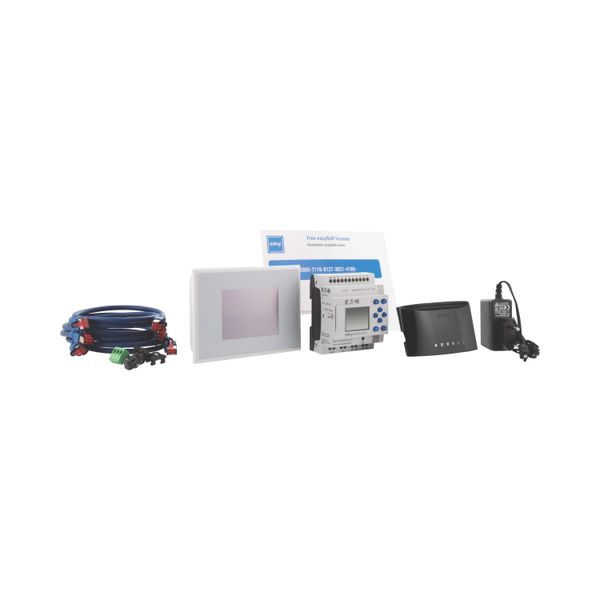 Starter package consisting of EASY-E4-DC-12TC1, XV-102-A0-35TQRB-1E4, Ethernet switch, 3xPatch cable, license easySoft 7 image 17