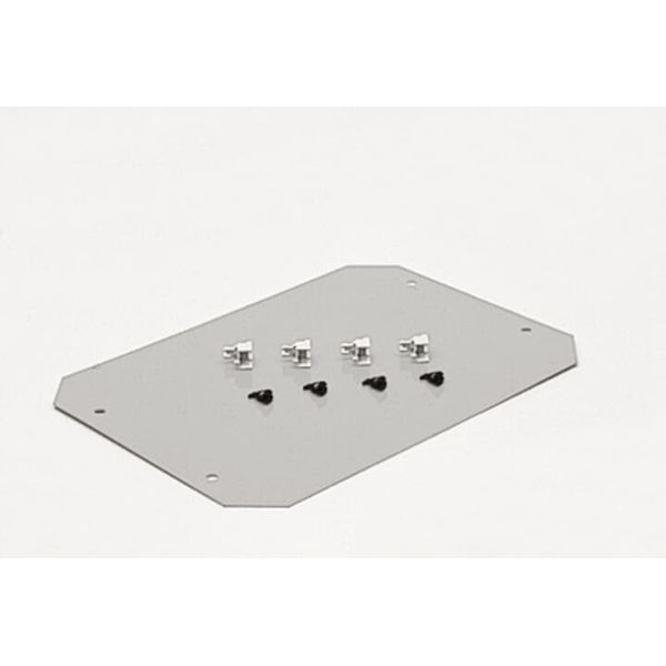 V33PWNJ7 VMS 33 cover plate 320x320x2mm RAL7035 ; V33PWNJ7 image 2