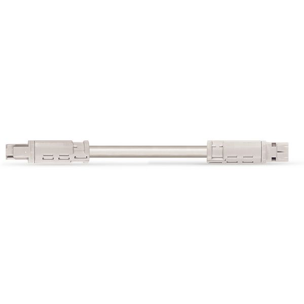 pre-assembled interconnecting cable;Eca;Socket/plug;white image 2
