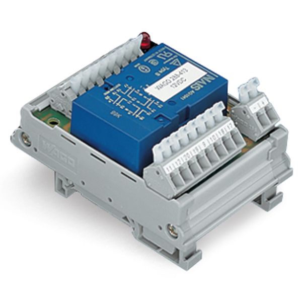 Safety relay module Nominal input voltage: 230 V AC/DC gray image 4