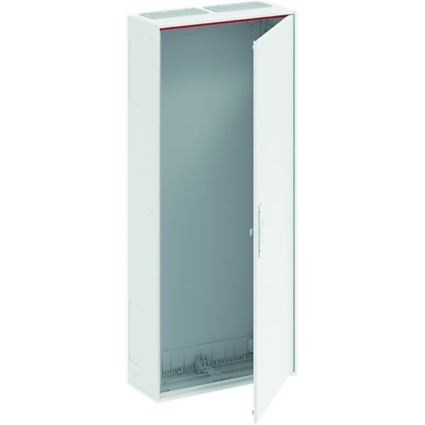 A28 ComfortLine A Wall-mounting cabinet, Surface mounted/recessed mounted/partially recessed mounted, 192 SU, Isolated (Class II), IP44, Field Width: 2, Rows: 8, 1250 mm x 550 mm x 215 mm image 1