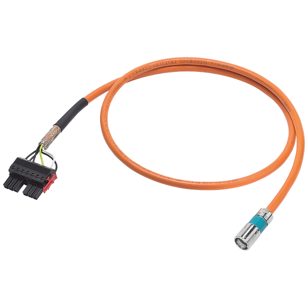 POWER CABLE PREASSEMBLED 6FX8002-5DN27-1BA0 image 1