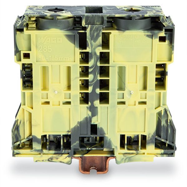 2-conductor through terminal block 185 mm² lateral marker slots dark g image 3