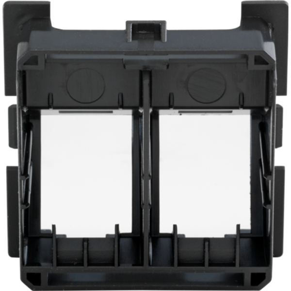 Adaptor 9.1, double, oblique for RJ connectors 650-450xx image 1