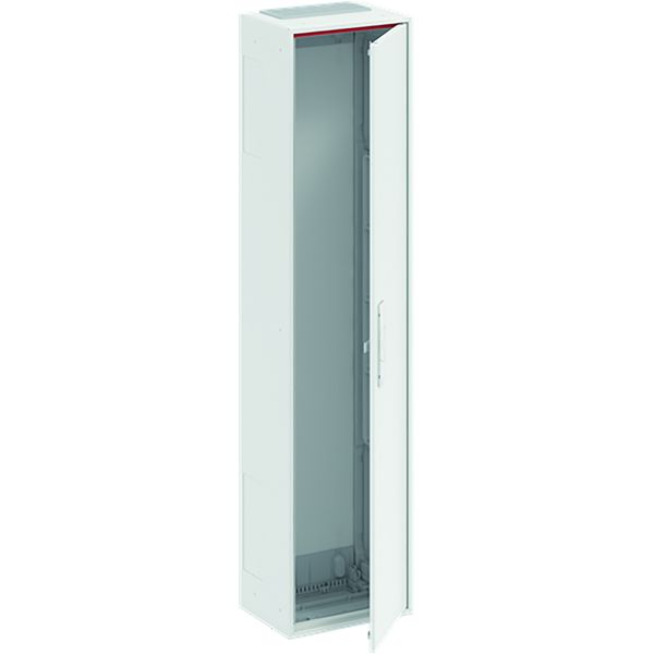 B18 ComfortLine B Wall-mounting cabinet, Surface mounted/recessed mounted/partially recessed mounted, 96 SU, Grounded (Class I), IP44, Field Width: 1, Rows: 8, 1250 mm x 300 mm x 215 mm image 1