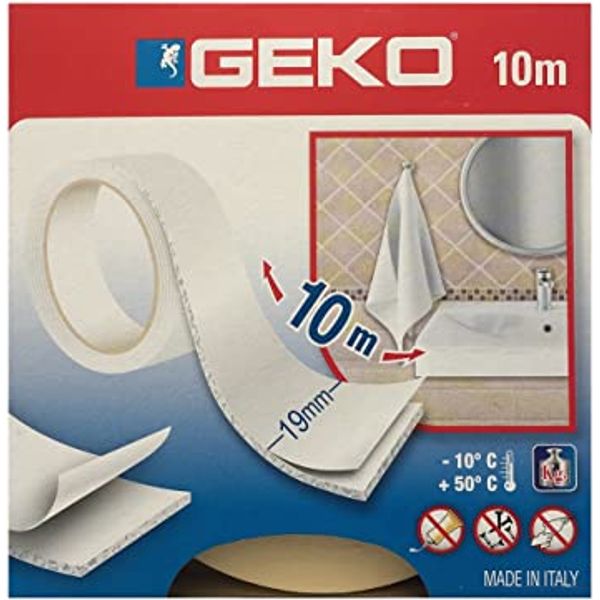 BI-adhesive fix in tape 19x10M 20000/8 GEKO image 1