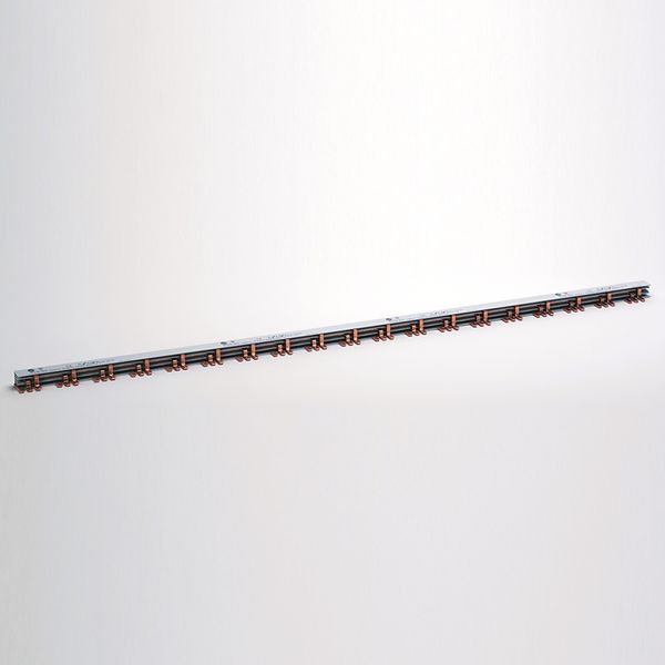 Busbar, 3-Phase, 100A, 19 Device per meter, 1 meter in Length image 1