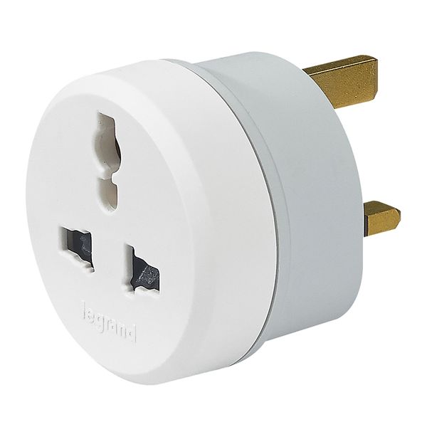 Multi-std to British std adaptor - 2P+E - 13 A outlet - 3250 W - 250 V~ image 1
