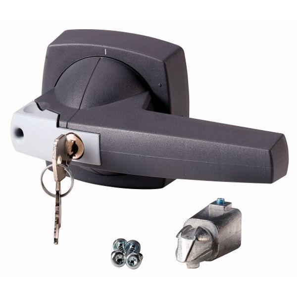 Toggle, 12mm, door installation, gray, cylinder lock image 1