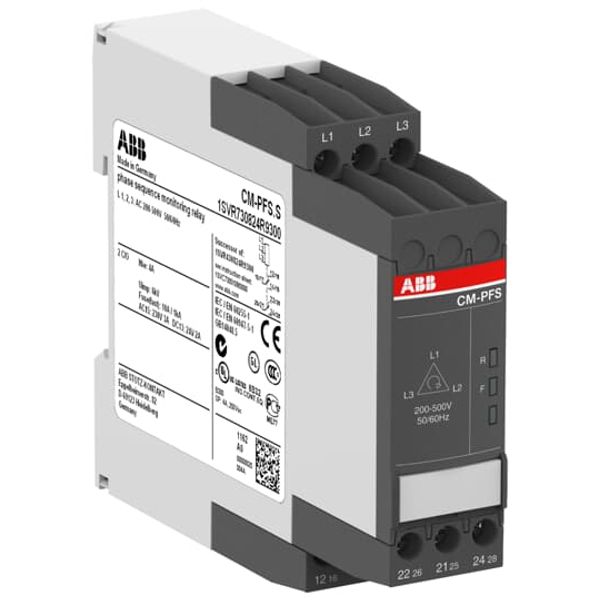 CM-PFS.S Three-phase monitoring relay 2c/o, L1-L2-L3=200-500VAC 50/60Hz image 3