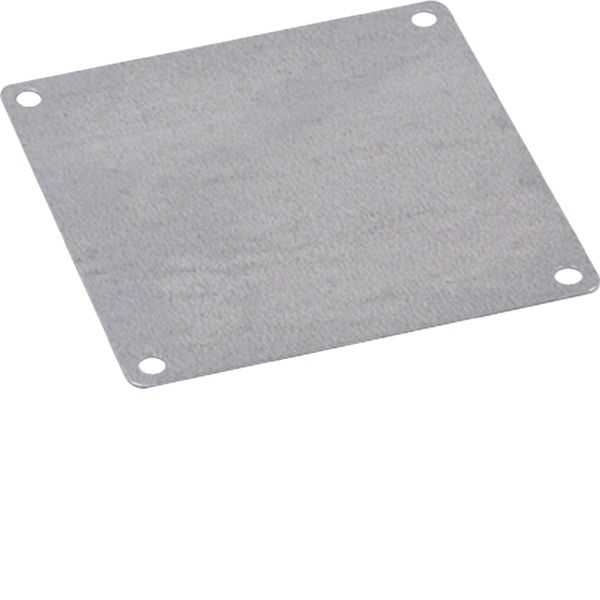Cover plate closed IP41 600x400 (WxD) galvanised image 1