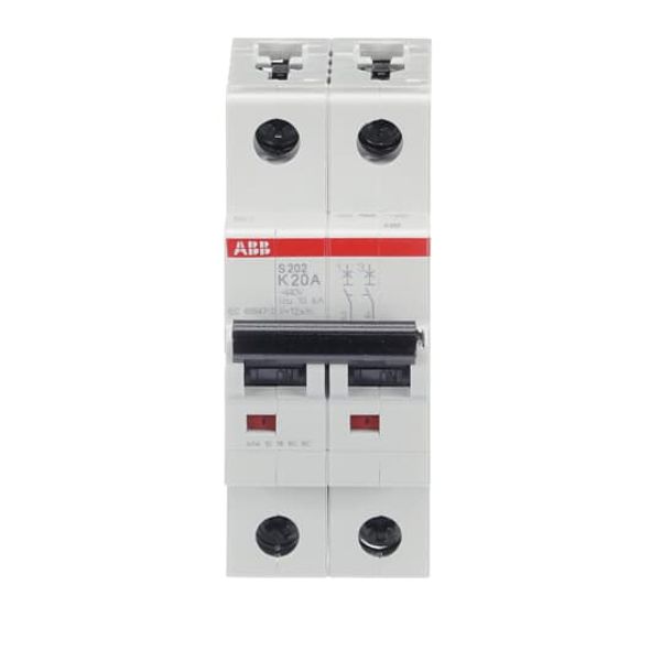 S202-K20 Miniature Circuit Breaker - 2P - K - 20 A image 4