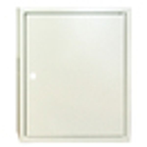 Wall-mounted frame flat 2A-12 with door, H=640 W=590 D=100mm image 5