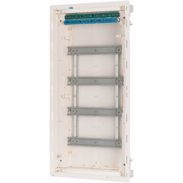 Hollow wall compact distribution board, 4-rows, super-slim sheet steel door image 10