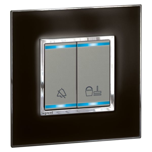 Control indicator Arteor for room management - to be equipped with key cover image 2