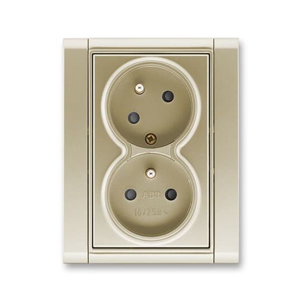 5583F-C02357 03 Double socket outlet with earthing pins, shuttered, with turned upper cavity, with surge protection image 53