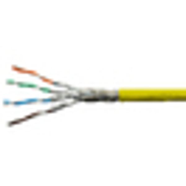 S/FTP Cable Cat.7, 4x2xAWG23/1, 1.000Mhz, LS0H, Dca 30% image 2