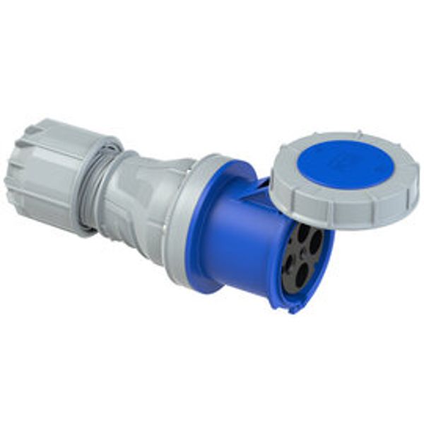 CEE-connector 125A 4p 5h IP67 pilot contact TWIST image 1