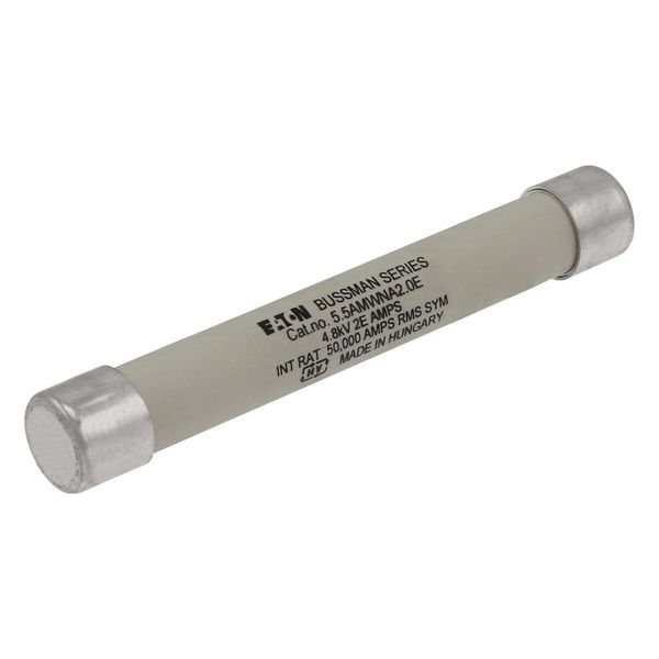 VT fuse-link, medium voltage, 2 A, AC 5.5 kV, 142 x 20.6 mm, back-up, BS, IEC, US, 2E image 3