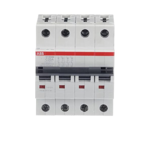 ST204M-C20 Miniature Circuit Breaker - 4P - C - 20 A image 1