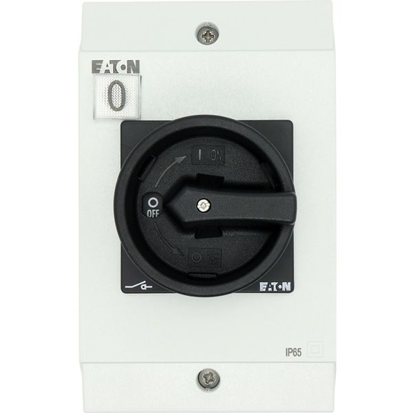 SUVA safety switches, T3, 32 A, surface mounting, 2 N/O, 2 N/C, STOP function, with warning label „safety switch”, Indicator light 24 V image 4