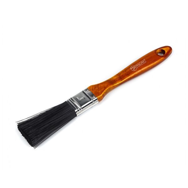 Flat brush with plastic handle "LAKRA" 3"/ 75mm image 1