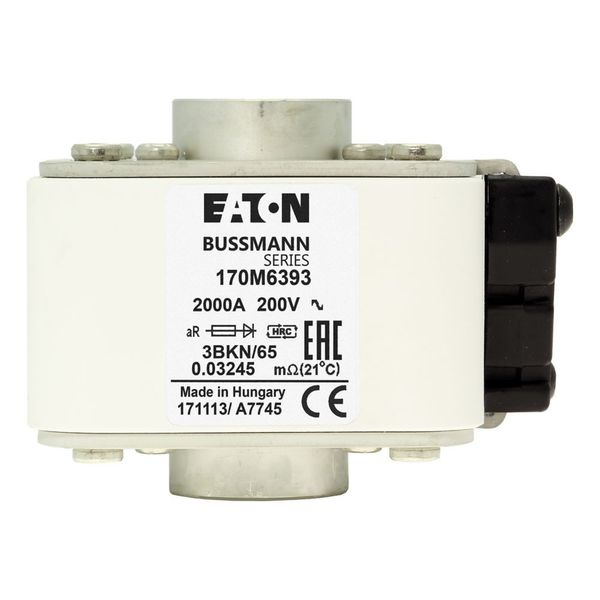 FUSE 2000A HS 200V 3BKN/65 AR image 13