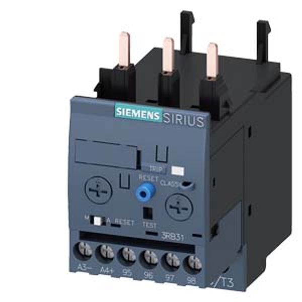 Overload relay 0.1-0.4 A motor protection S0, Class 5-30, contactor mounting image 1