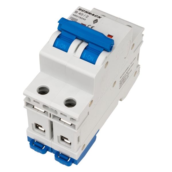 Miniature Circuit Breaker (MCB) AMPARO 10kA, B 40A, 2-pole image 6