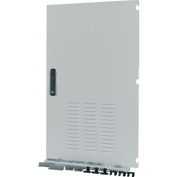 Box Solution door, ventilated, IP42, right, HxW=975x600mm, grey image 4