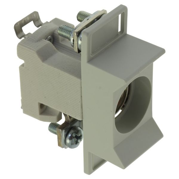 Fuse-base, LV, 63 A, AC 400 V, D02, 1P, IEC, DIN rail mount, suitable wire 2.5 - 25 mm2 image 7