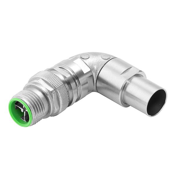 Round plug (field customisable), pin, 90&deg;, M12, 0.14 mm², 0.34 mm² image 1