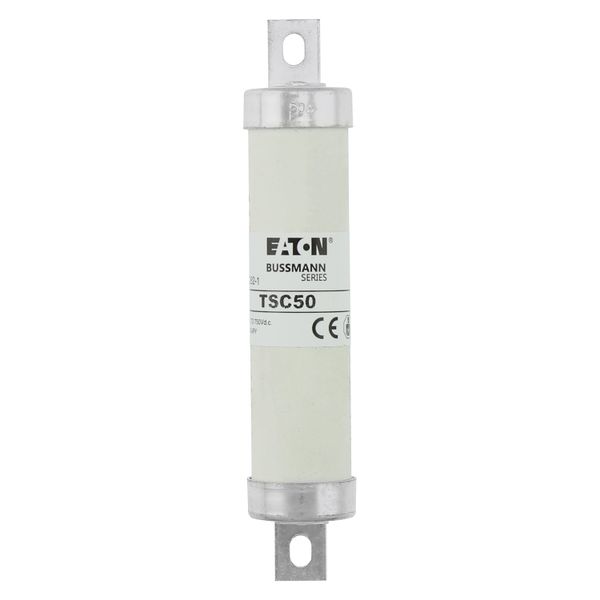 Fuse-link, high speed, 50 A, AC 1200 V, DC 660 V, BS2692-1, 26 x 139 mm, BS image 7