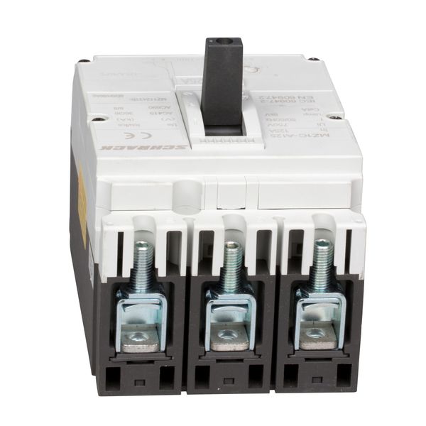 Moulded Case Circuit Breaker Type A, 3-pole, 36kA, 125A BT image 5