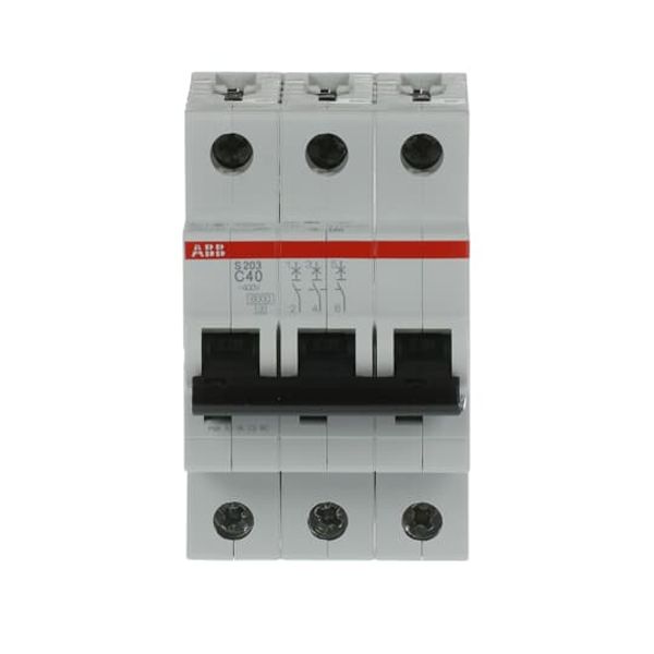 S203-C40 Miniature Circuit Breaker - 3P - C - 40 A image 6