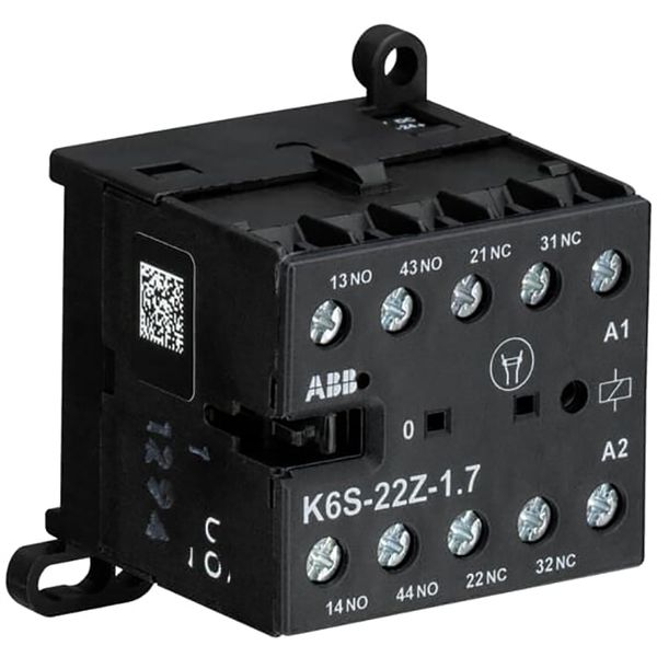 K6S-22Z-1.7-71 Mini Contactor Relay 24VDC, 1.7W image 1